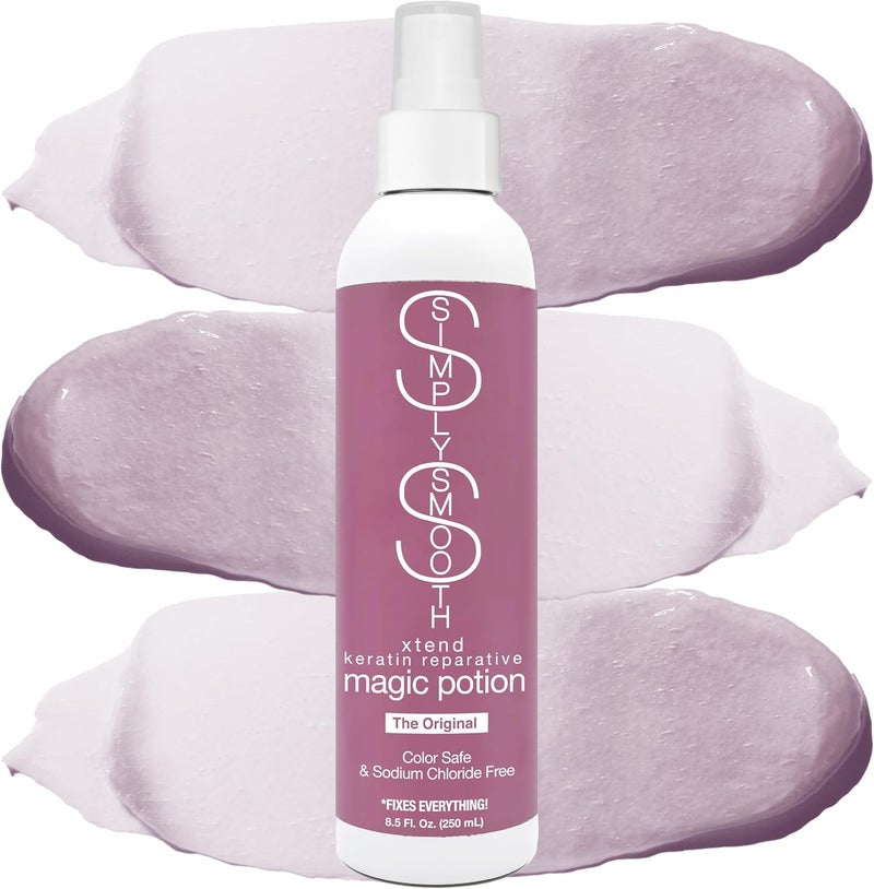 Simply Smooth Xtend Keratin Reparative Magic Potion - 8.5 Ounce Hair Treatment - Image 1